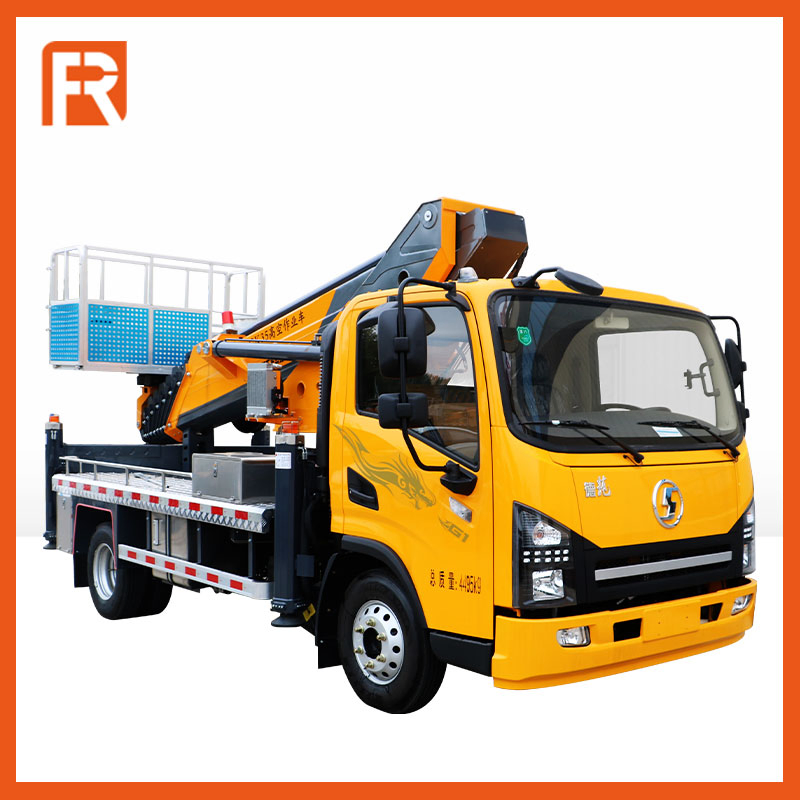 China Large Telescopic Aerial Work Platform Truck 35m Aerial Work Truck 360 Degree Unlimited Rotation Heavy Duty Work Truck Factory Aerial Work China Production