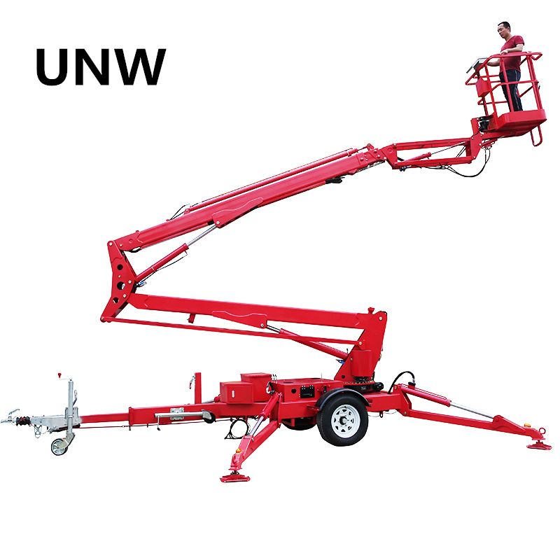 Warehouse Spider Lift Towable Boom Lift 20m Cherry Picker Spider
