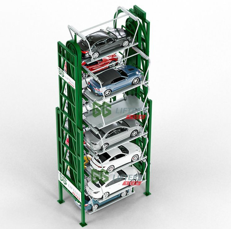 rotating platform automatic car lift 8/10 rotary parking system car rotating platform automatic outdoor car parking equipment