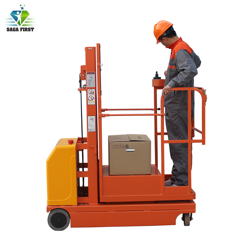 Warehouse Picking up Machine Mobile Order Picker Truck