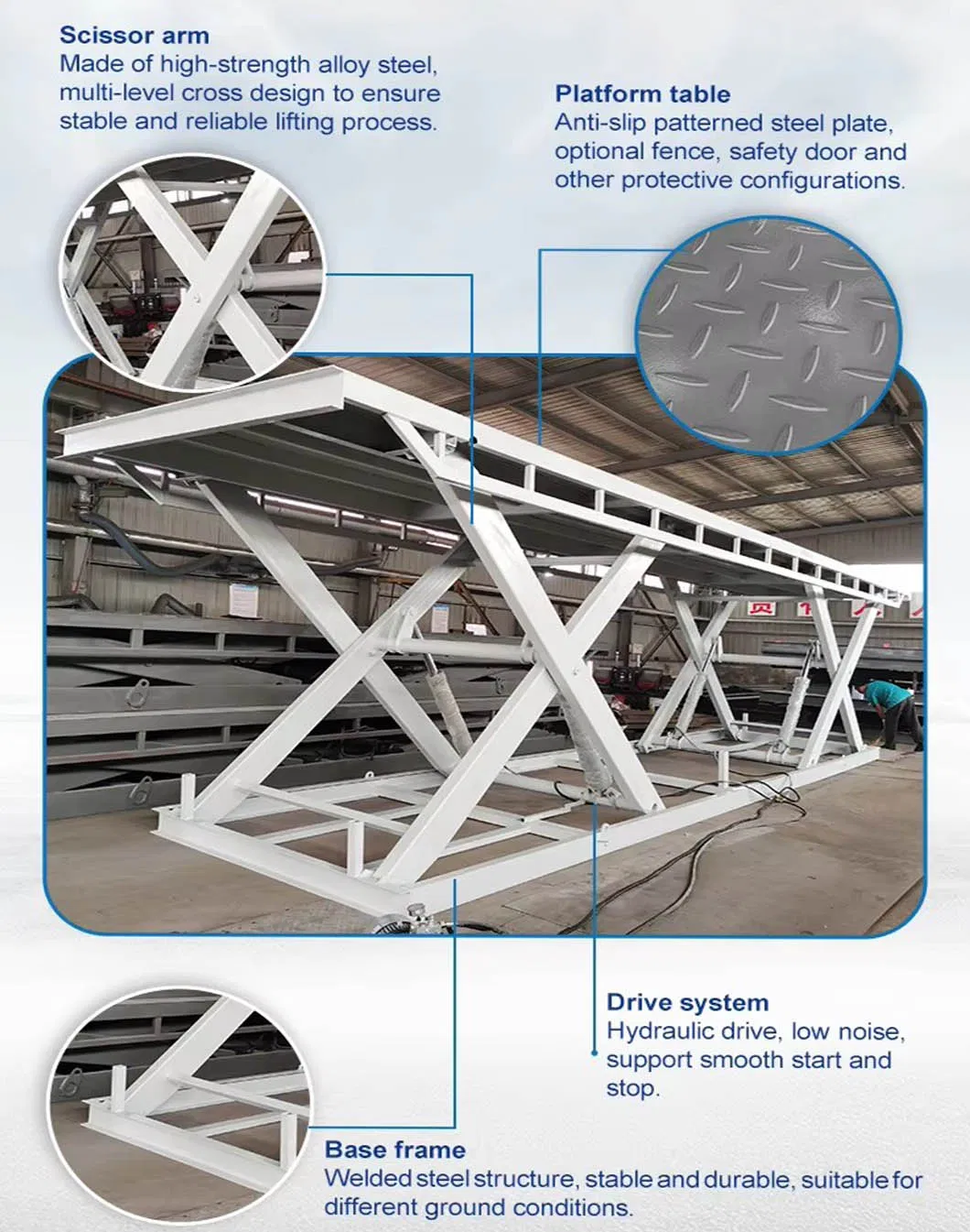 Hydraulic Scissor Lift Work Platform