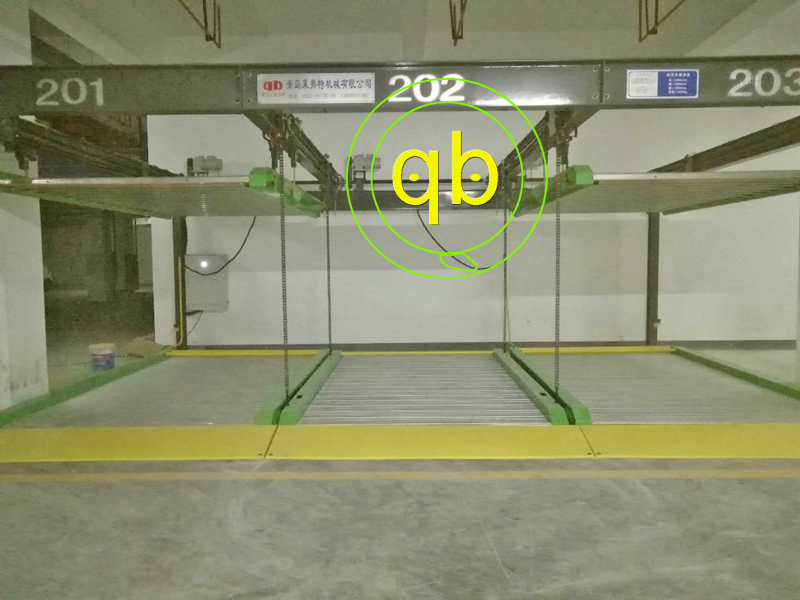 Two Tier Puzzle Parking System Lift Equipment Smart Garage Mechanical Platform