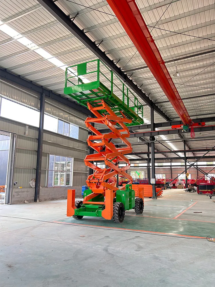 Diesel Scissor Lift Detail