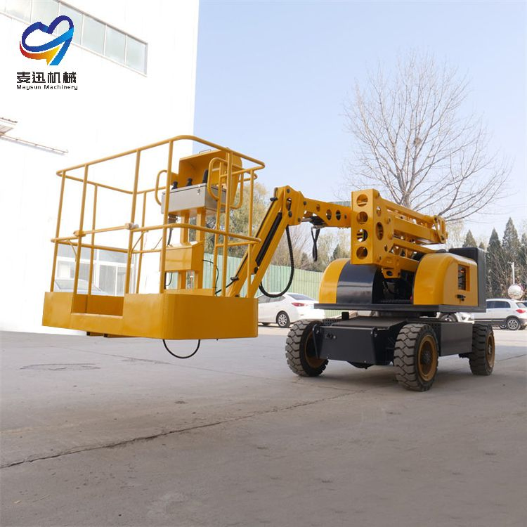 2 Man 8-22m Rough Terrain Trailer Hydraulic Towable Man Electric Scissor Boom Lift Weight Lifting Shoes for Men