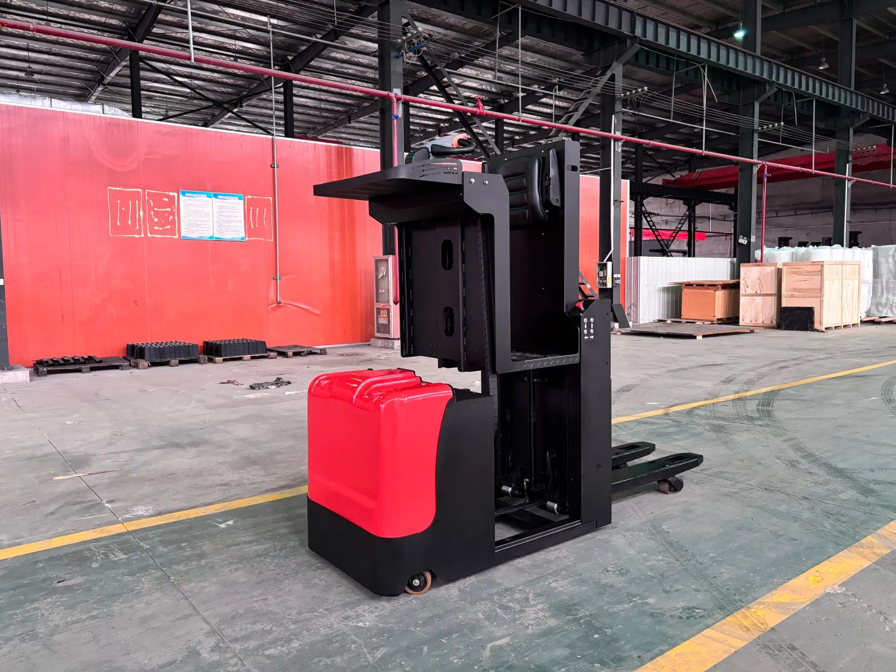 Fully Electric Low-Level 1 T Order Picker Medium Level Order Picker