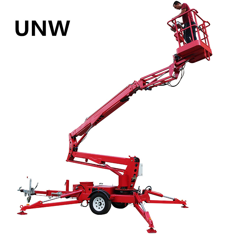 Warehouse Spider Lift Towable Boom Lift 20m Cherry Picker Spider