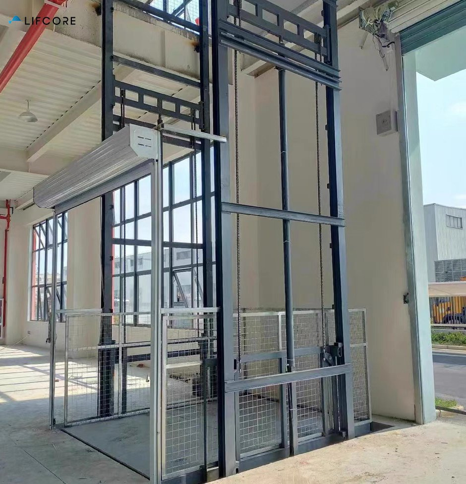 1-10 Ton Heavy Goods Lift Warehouse Cargo Lift Industrial Freight Elevator