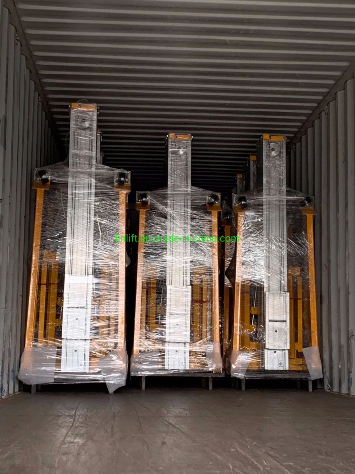 Mobile Aluminium Alloy Man Lift Manual Aerial Work Platform