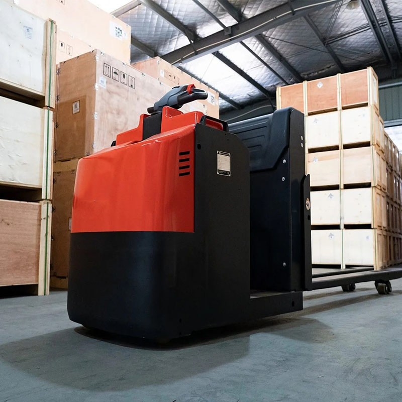 2.0t High Speed Battery Pallet Jack Medium Level Electric Lift Order Picker