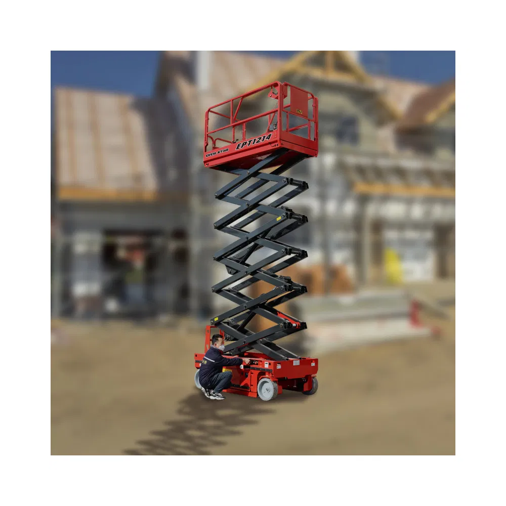 6m 8m 10m 12 14m Lifter Platform Material Handling Portable Hydraulic Scissor Lift