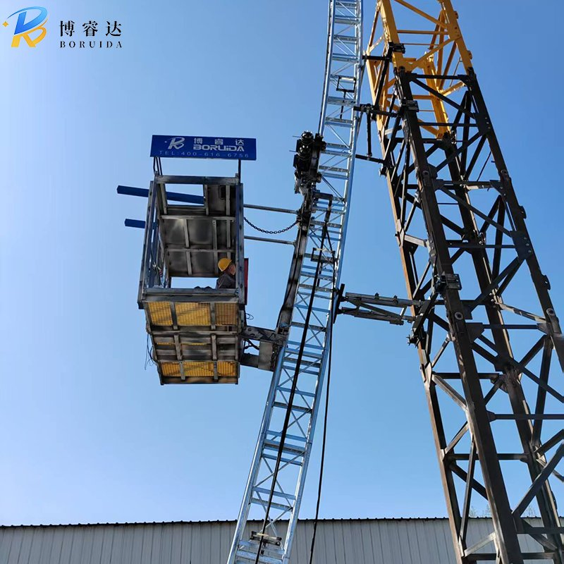 Construction Facade Material Hoist Lift for Lifting Materials Personnel Passengers Lifting Machine