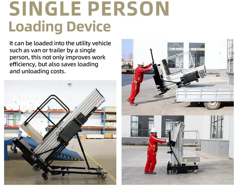 Telescopic Mast Features