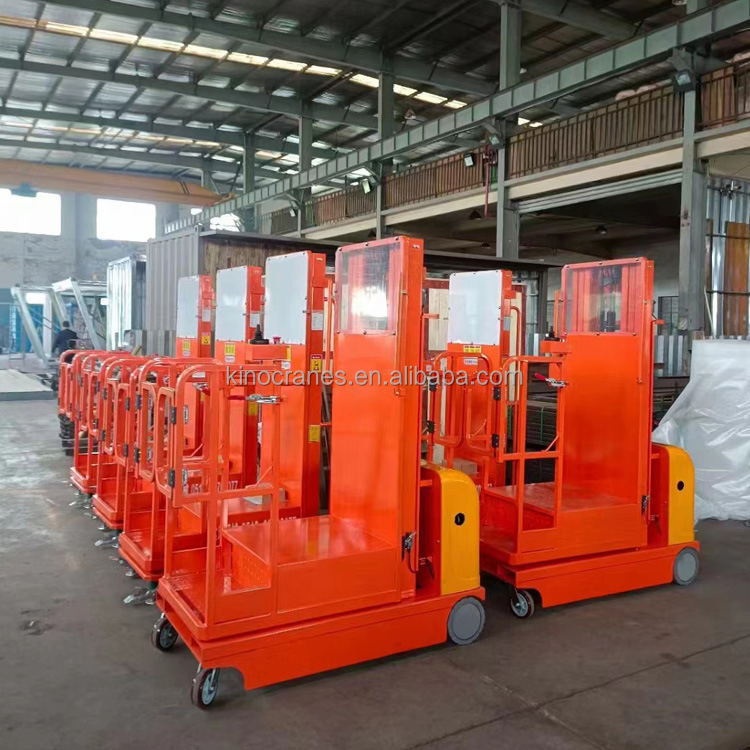 CE Certificated Self Propelled Lift Mini Fully Automatic Order Picker Platform for Warehouse