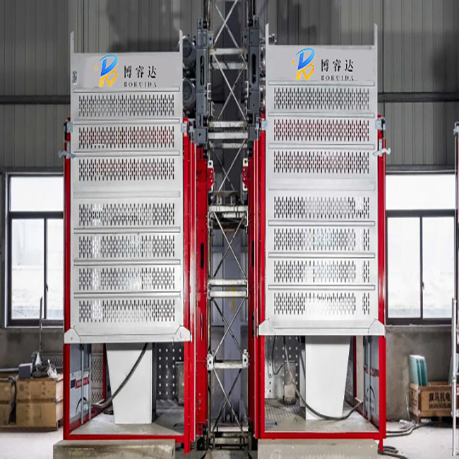 Construction Facade Material Hoist Lift for Lifting Materials Personnel Passengers Lifting Machine
