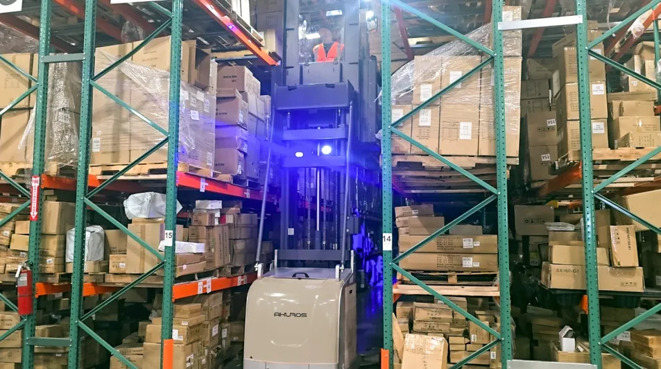 Electric Order Picking Truck