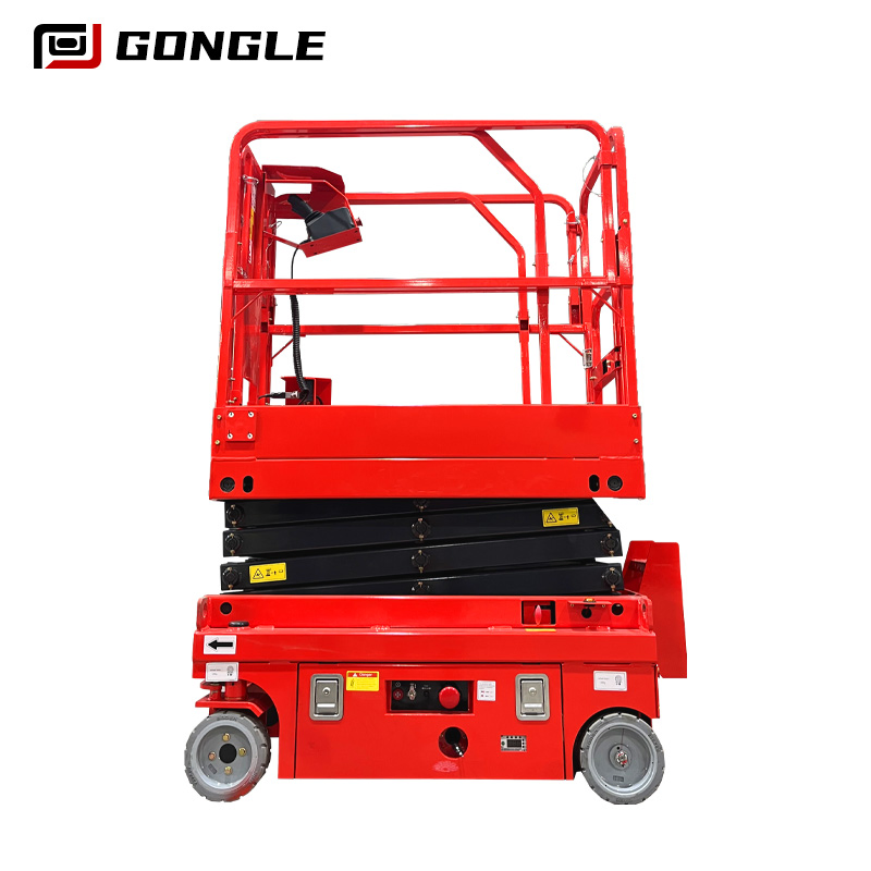 Mobile 6.5m Self-Propelled Rough Terrain Hydraulic Scaffolding Platform off-Road Table Electric Aerial Working Scissor Lift