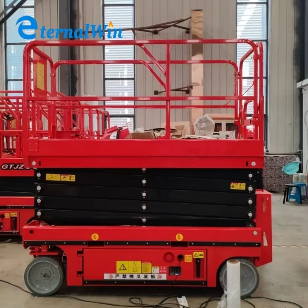 Wholesale Automatic Aerial Work Vehicle Self Propelled Hydraulic Aerial Working Scissor Lifting Mobile Boom Lift Platform