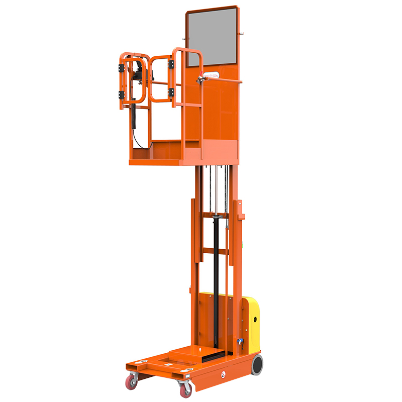 2.7m~4.5m 300kg Self Propelled Order Picker Lift Truck for Warehouse Industrial Workshop Hotels with CE ISO