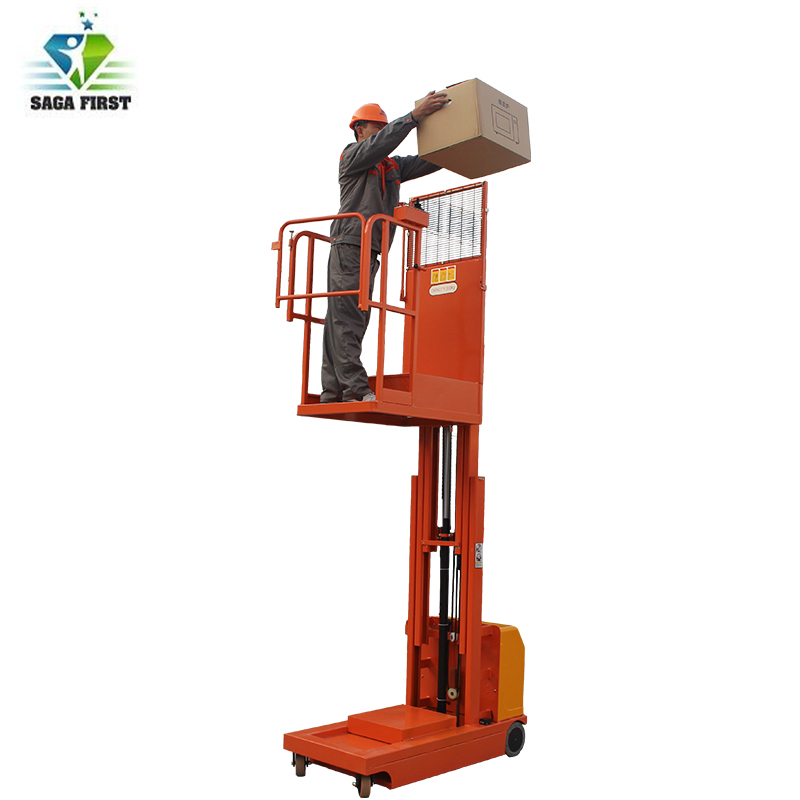 Warehouse Picking up Machine Mobile Order Picker Truck