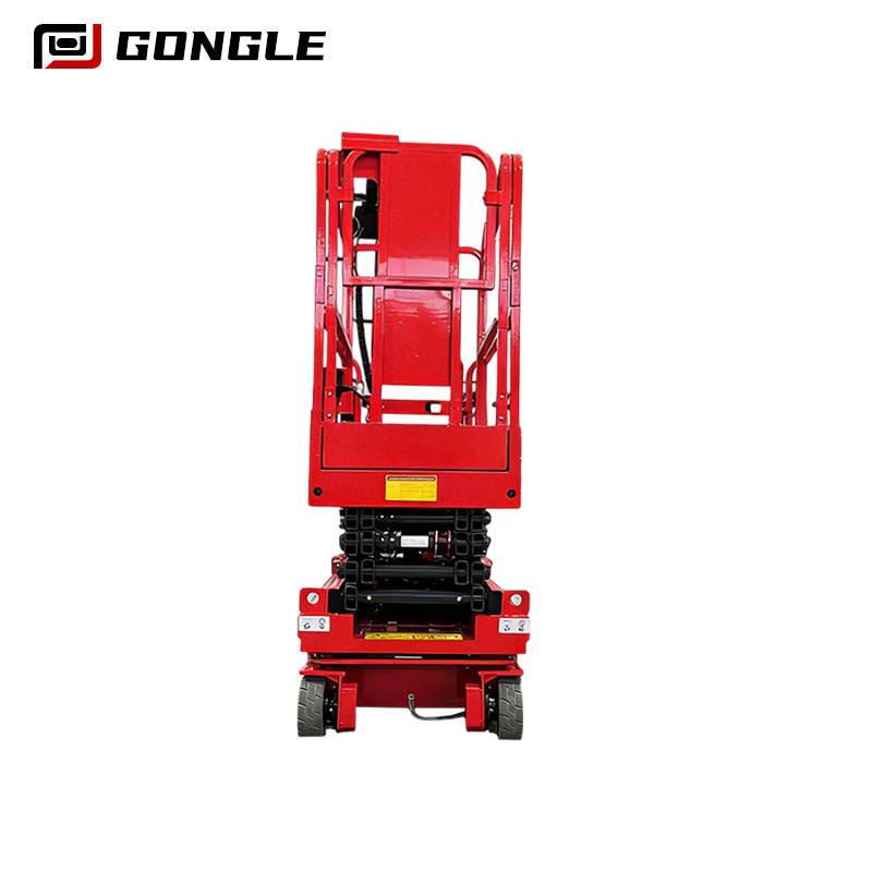 Mobile 6.5m Self-Propelled Rough Terrain Hydraulic Scaffolding Platform off-Road Table Electric Aerial Working Scissor Lift