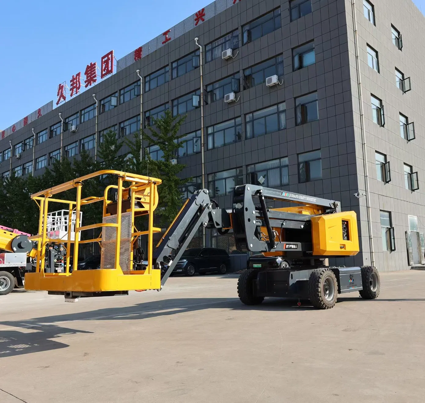 Telescopic Boom Lift Aerial Work Platform with Diesel Power