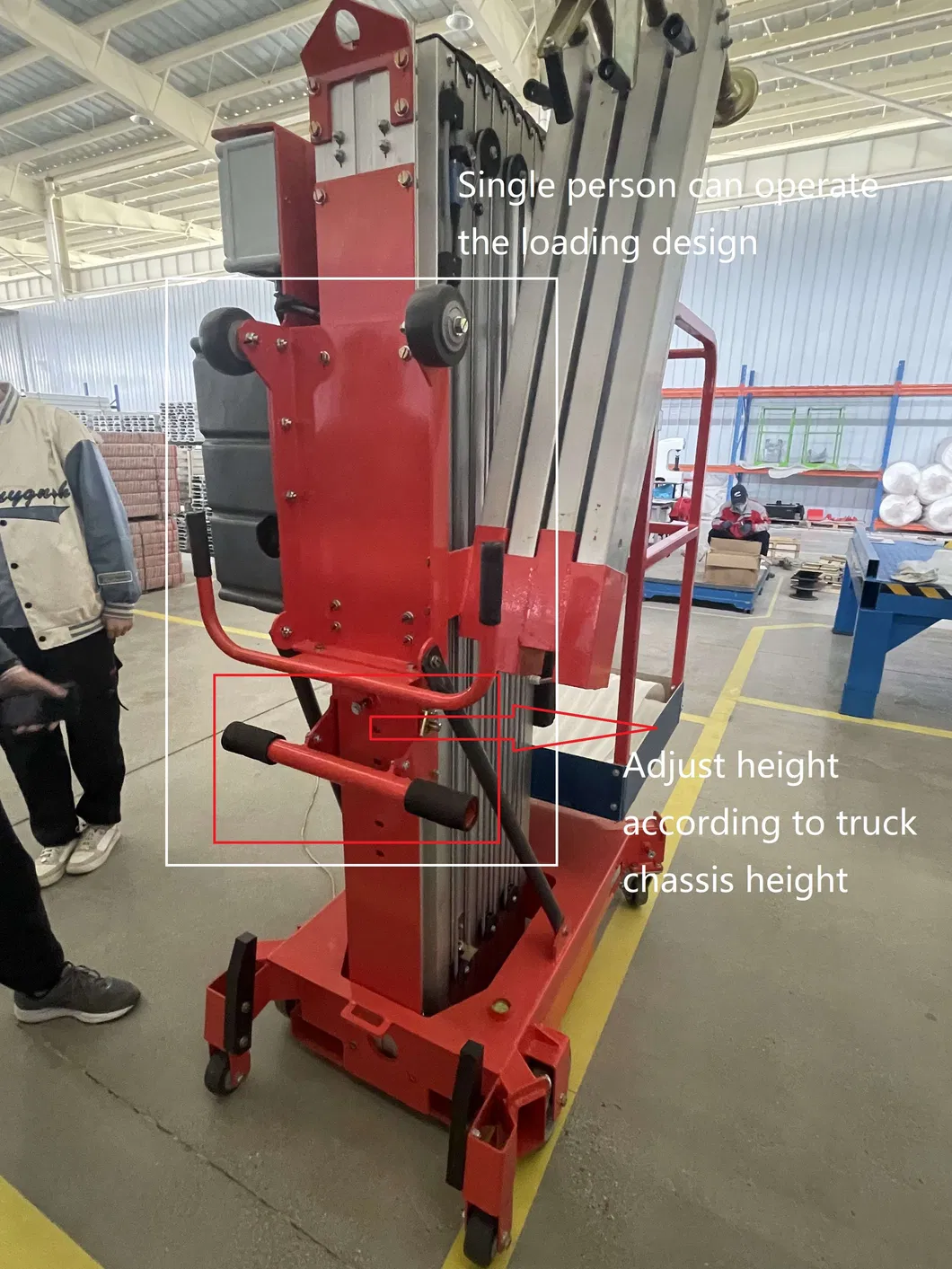 Work Platform Detail 3