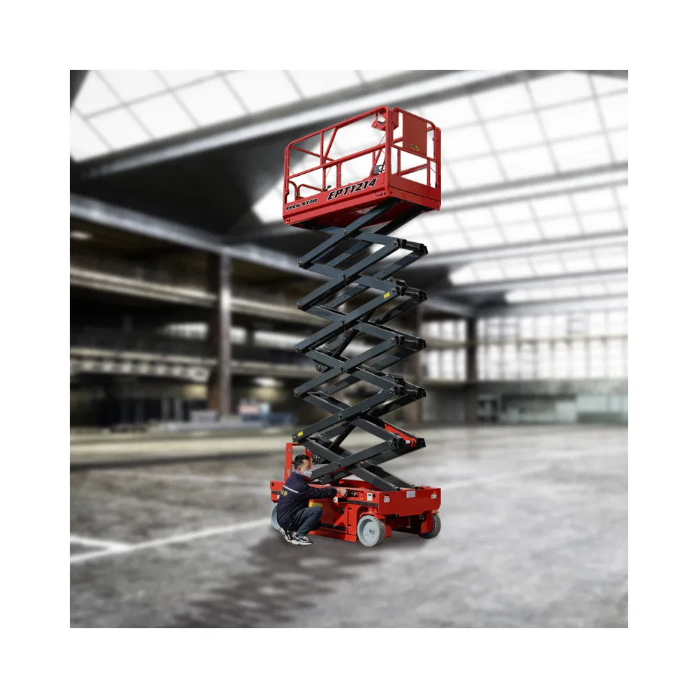 6m 8m 10m 12 14m Lifter Platform Material Handling Portable Hydraulic Scissor Lift
