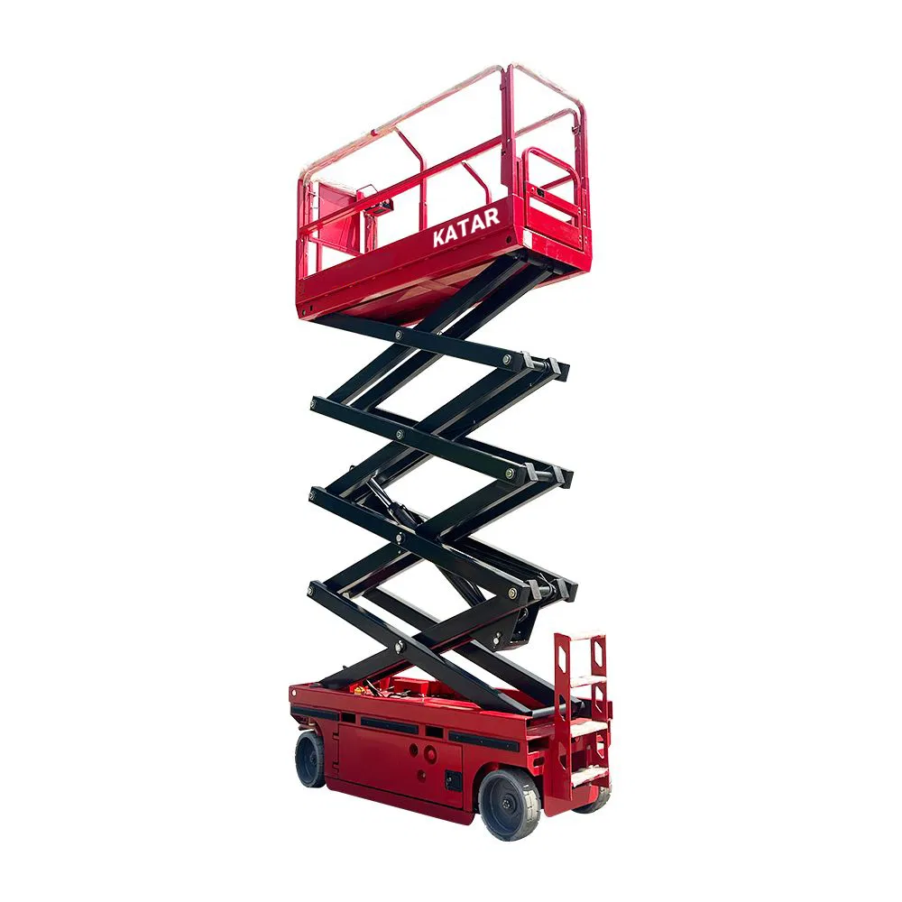 Electrical Rough Terrain Hydraulic Self Propelled Tracked Scissor Lift