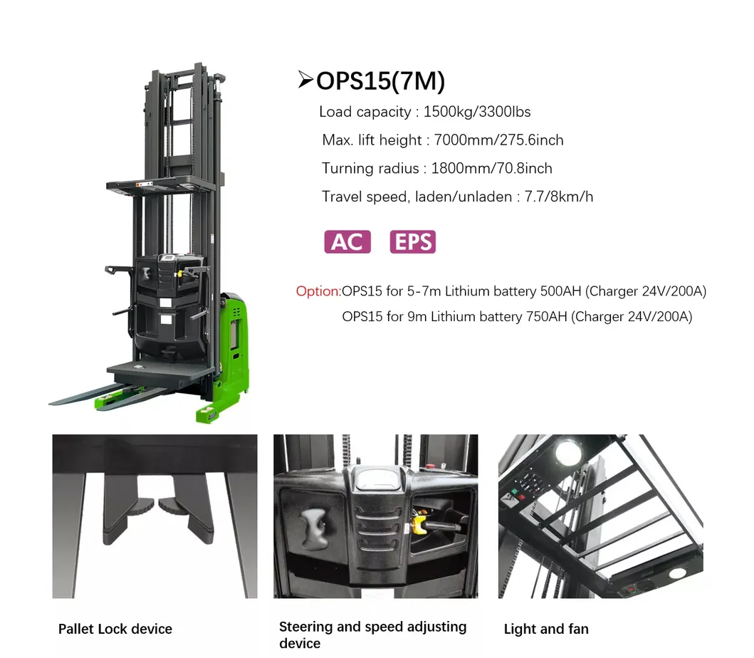 High Level Electric Order Picker