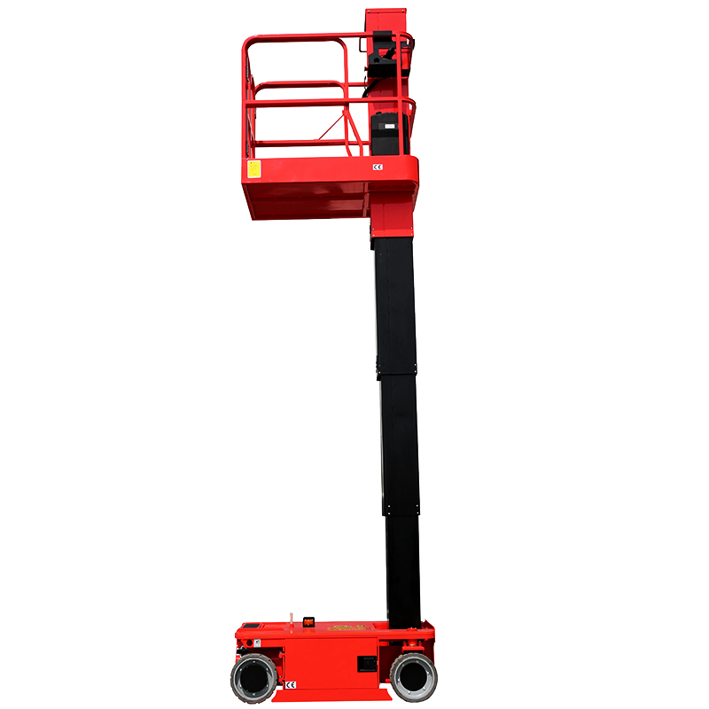6.8 M 227 Kg Mobile Electric Man Lift Platform for Aerial Work Industrial Vertical Lift