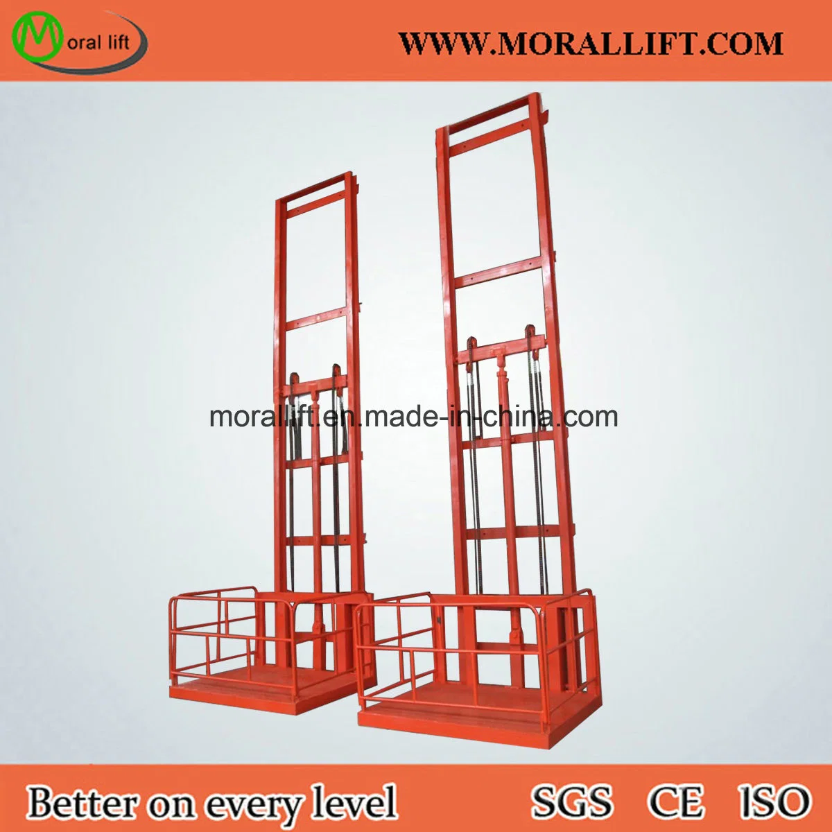 Hot Sale Warehouse Lifting Equipment Vertical Freight Lift Platform Lift