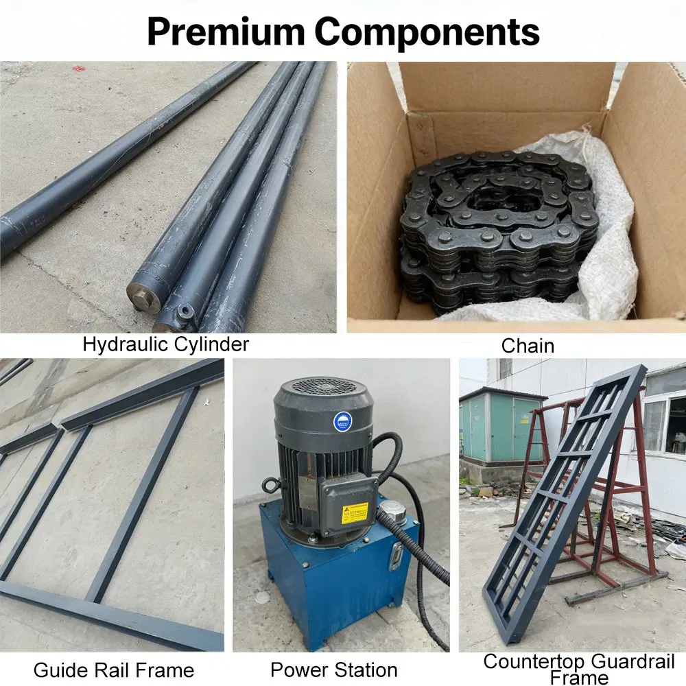 1ton 3ton 5ton Fixed Hydraulic Freight Lift with Reliable Structure for Warehouse Logistics Use