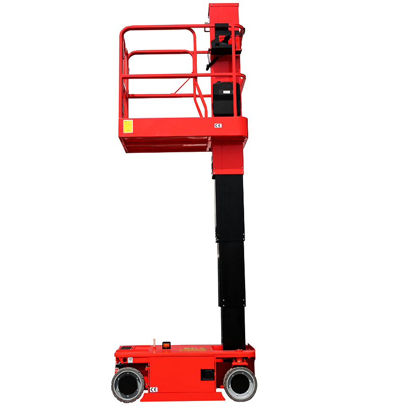 6.8 M 227 Kg Mobile Electric Man Lift Platform for Aerial Work Industrial Vertical Lift