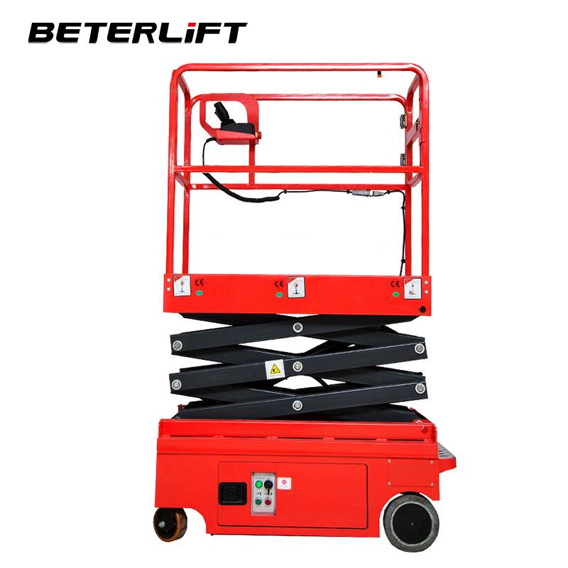 3m 4m Self Propelled Electric Hydraulic Mini Scissor Lift for Personnel Indoor Use