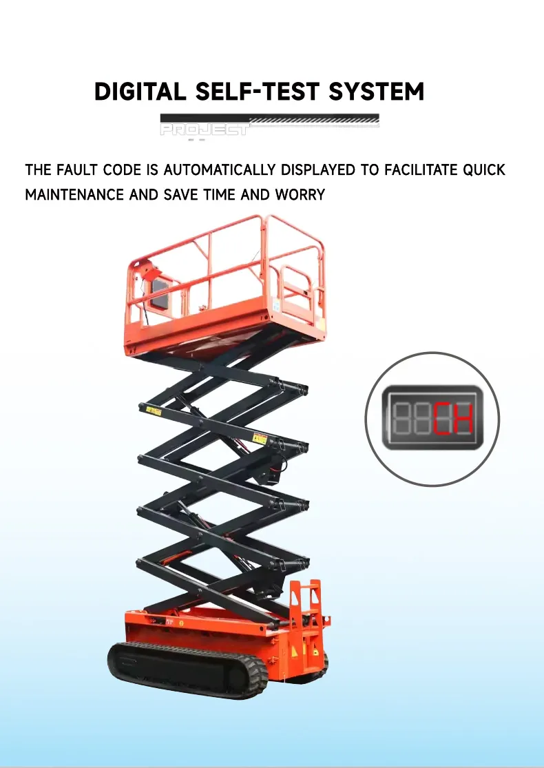 Crawler Scissor Lift View 5