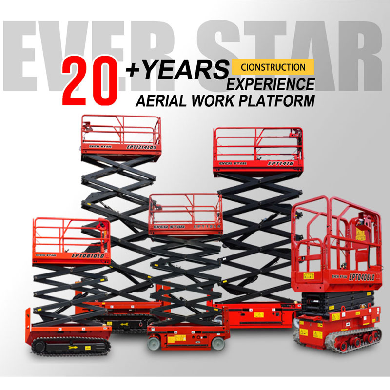 Vehicle Platform Table Tracked Self-Propelled Mobile Hydraulic Electric Scaffolding Scissor Lift