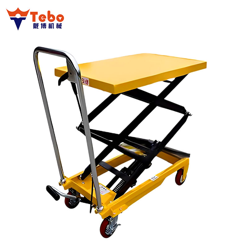 Cheap Mini Scissor Lift Table Hand Lift Trolley Equipment for Material Handling