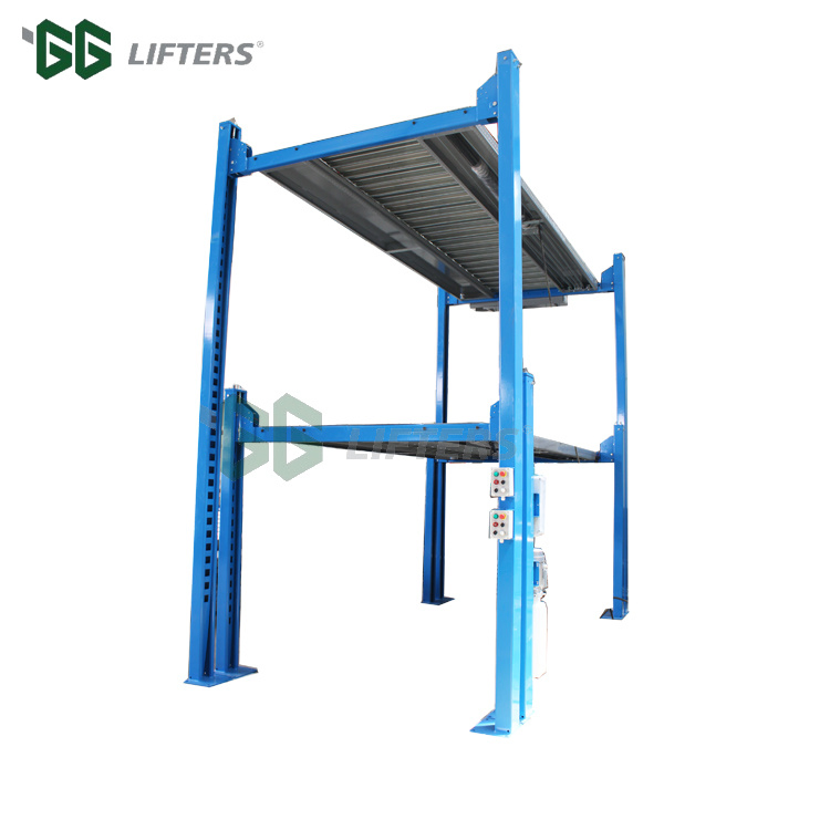 Hydraulic Lift 3 Level Car Vehicle Elevator Platform Triple Stacker Parking System