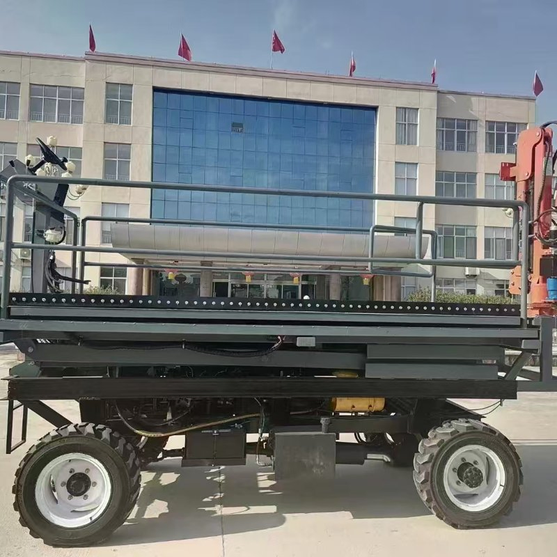 Electric Orchard Lift Platform - Portable Aerial Work Platform for Fruit Picking