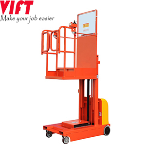 Safe and Efficient High Level 3m, 3.5m, 4m, 4.5m, 5m, 6m Electric Order Picker