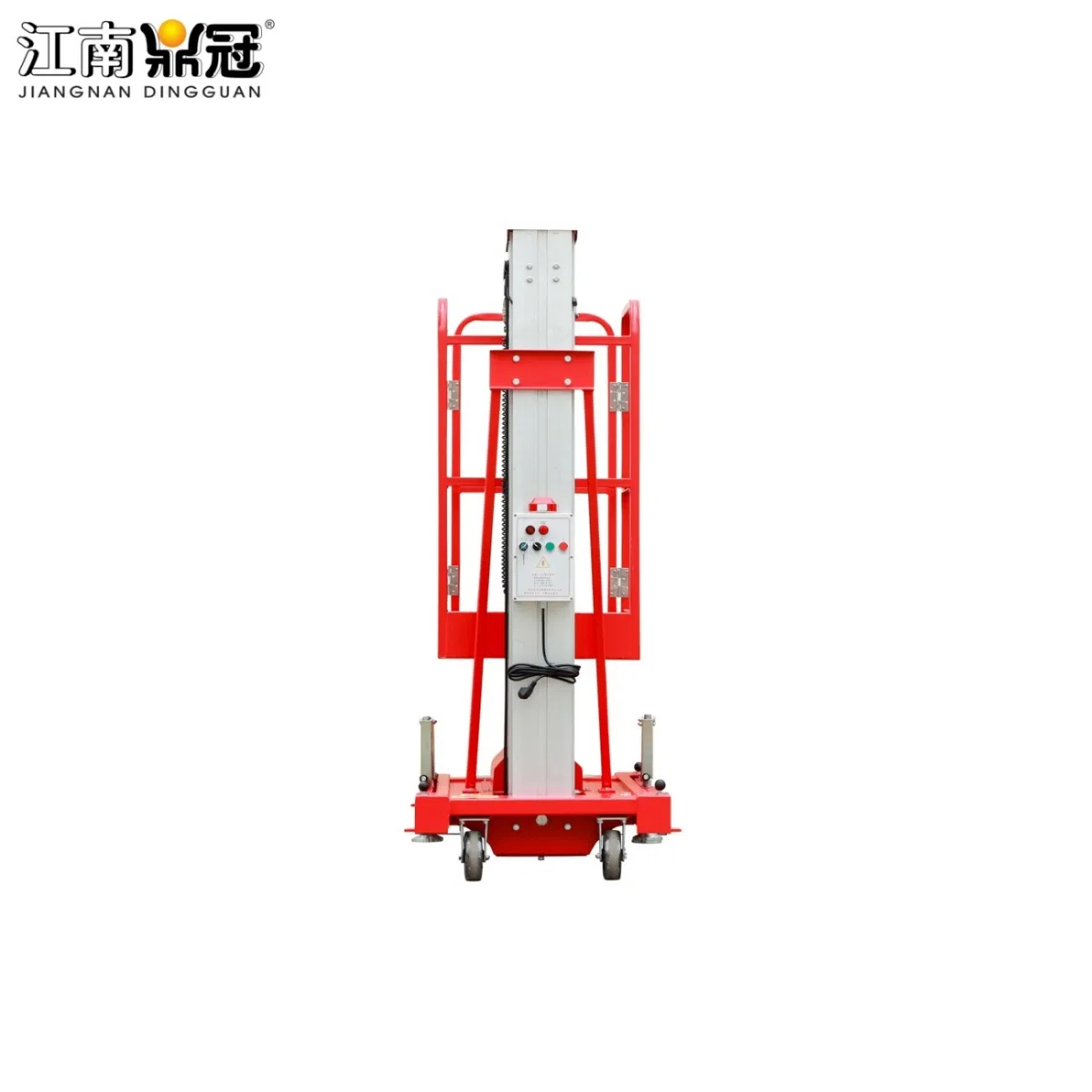 Aluminum Mast Lift Platform Single Column Aerial Work Lift Platform