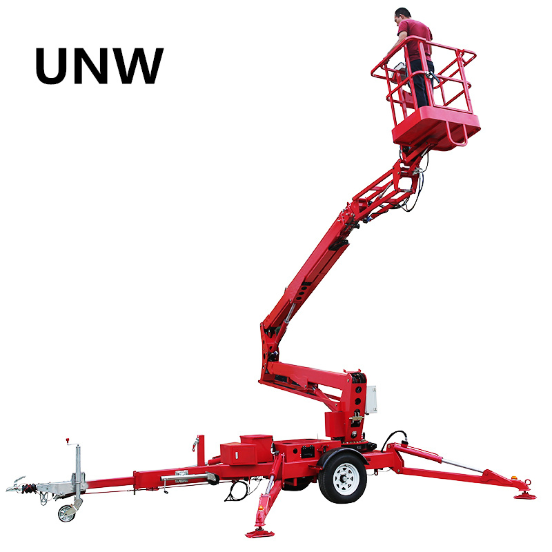 Warehouse Spider Lift Towable Boom Lift 20m Cherry Picker Spider