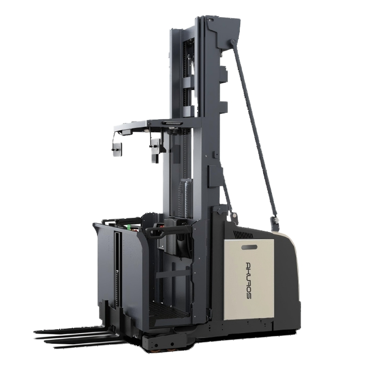 Warehouse Full Electric Order Picker Forklift 1 Ton High Level Automated Order Pickerng with High Lifting