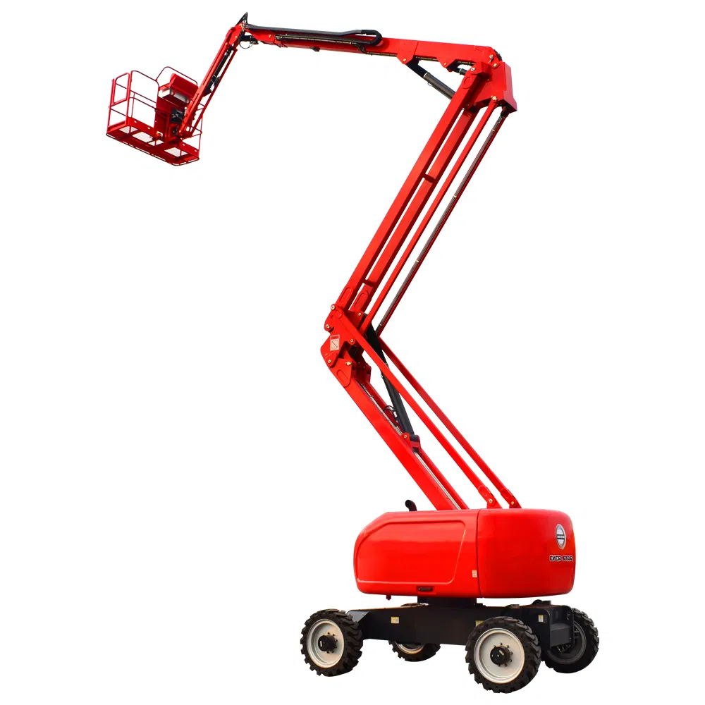 High-Efficiency Robust Foldable Articulated Mast Platform Cherry Picker Warehouse System Boom Lift