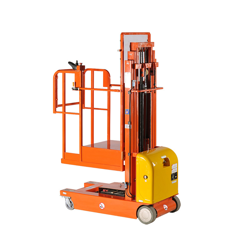 2.7m~4.5m 300kg Self Propelled Order Picker Lift Truck for Warehouse Industrial Workshop Hotels with CE ISO