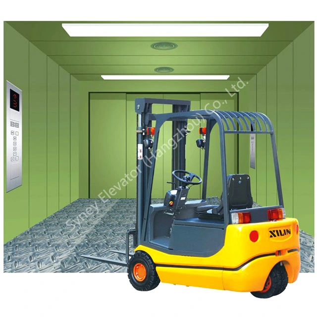 Electric Vehicals Car Elevator Freight Cargo Lift Warehouse Use
