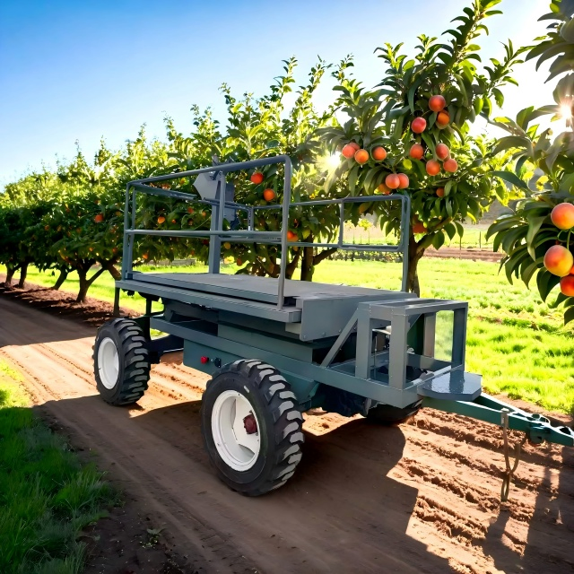 Labor-Saving Orchard Lift Platform for Dramatically Improved Picking Efficiency