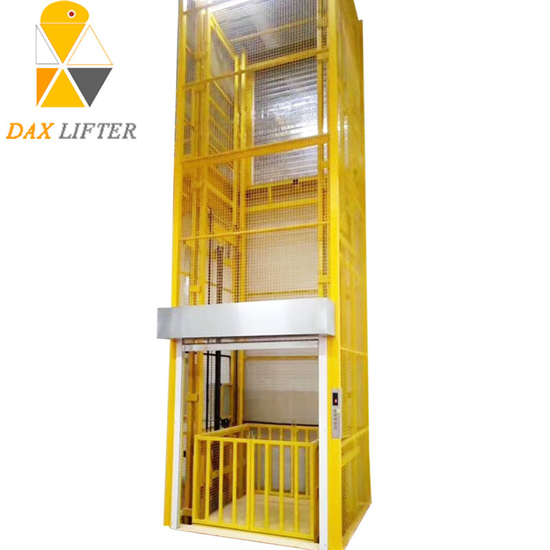 Daxlifer Heavy Duty 3000kg Hydraulic Goods Lift Small Portable Cargo Elevator Lift Industrial Lift for Warehouse