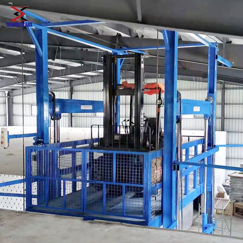Hydraulic Vehicle Operating Lift for 4s Shops, Vehicle-Specific Safety Lift, Hydraulic Cargo Lift