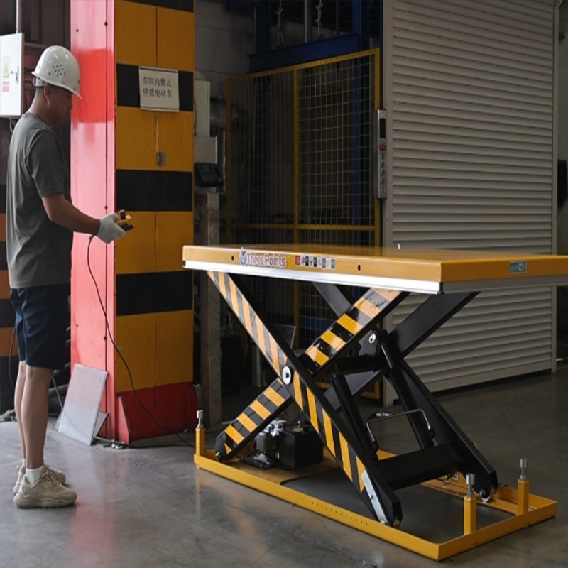 High Quality CE 5ton Warehouse Cargo Hydraulic Fixed Scissor Lift for Sale